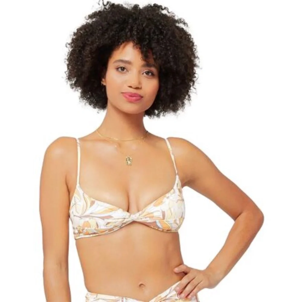 L*Space Soulshine Floral Ringo Bikini Top - Picture 3 of 3